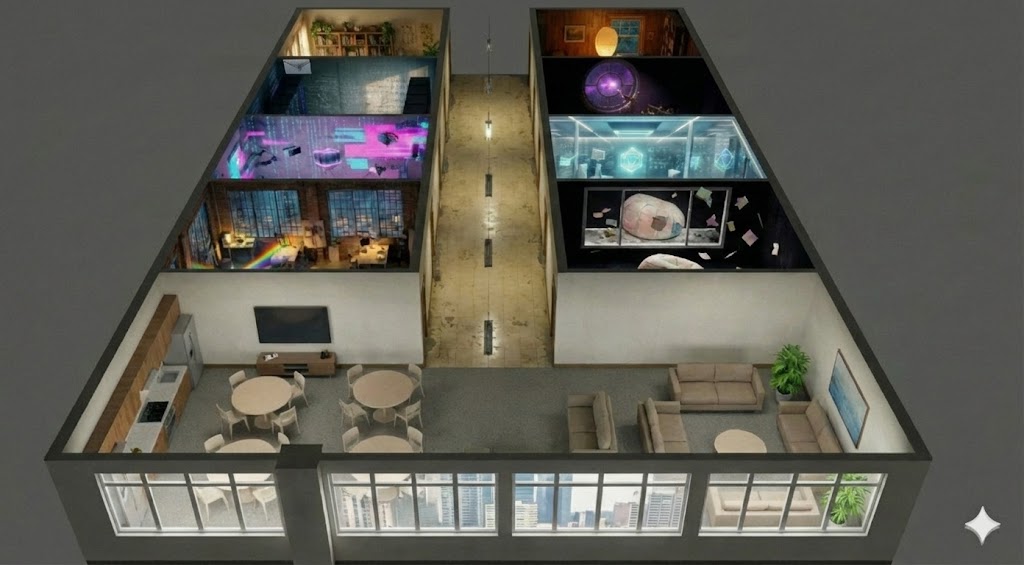 Isometric 3D Floor Plan