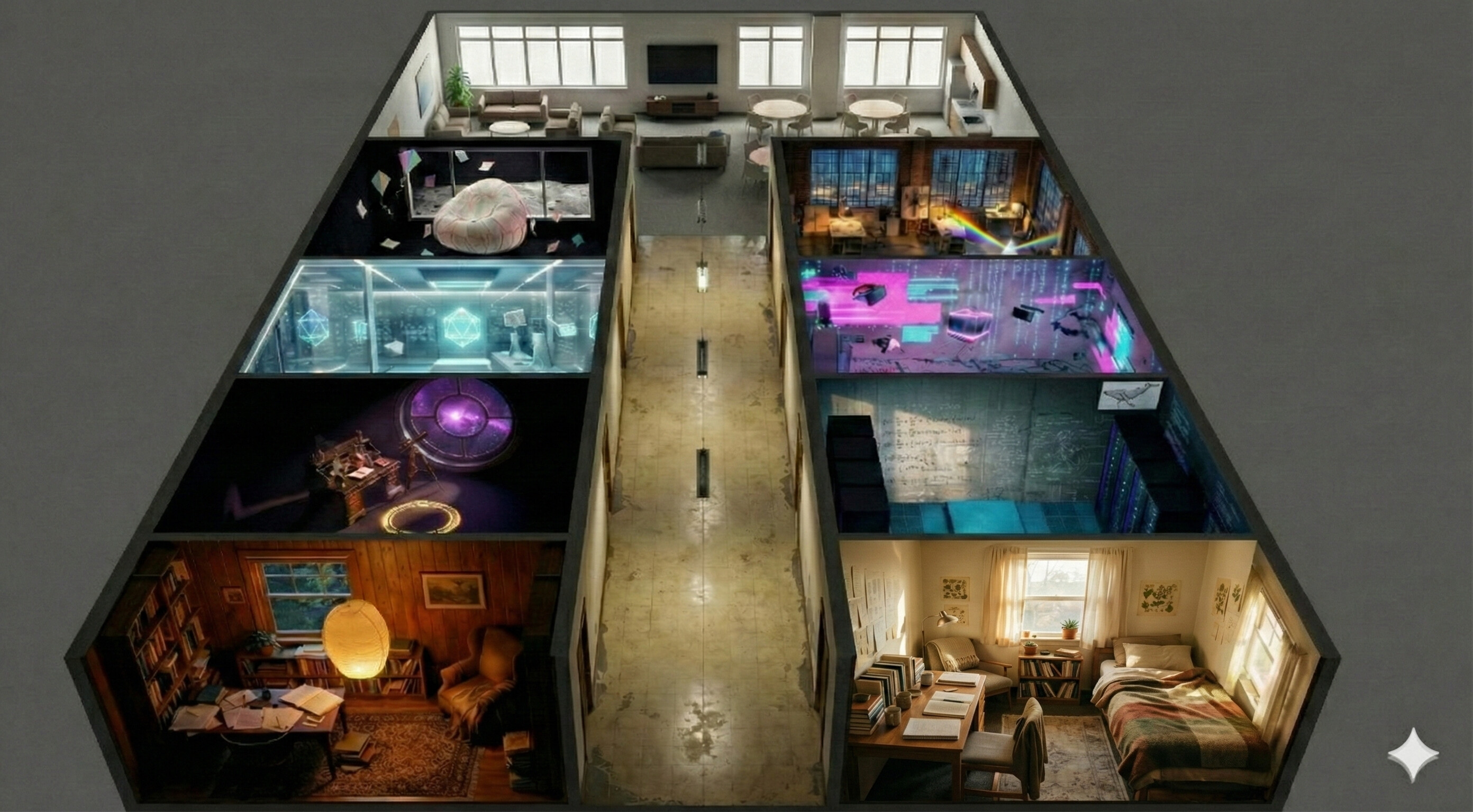 Isometric 3D Floor Plan